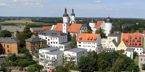 Stadtansicht über den Dächern von Wurzen © Käte Just